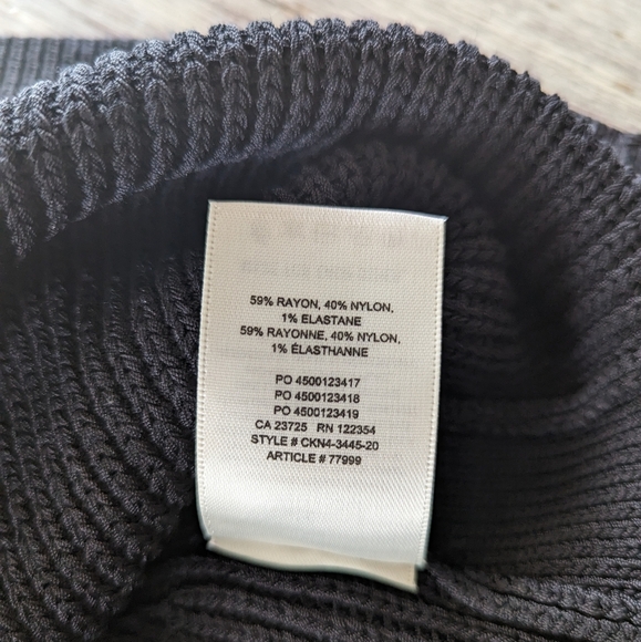 Aritzia Wilfred New Halter Knit Tank Black Size Small - Picture 8 of 8